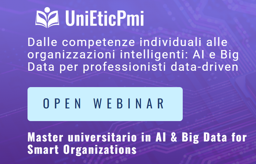 Il webinar sul Master in AI & big data for smart organizations: ecco com’è andata